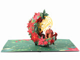 Liif Happy Christmas Card, Pop Up Christmas Card