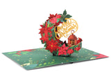 Liif Happy Christmas Card, Pop Up Christmas Card