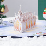 Liif Religious Christmas Church Pop Up Card
