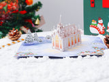 Liif Religious Christmas Church Pop Up Card