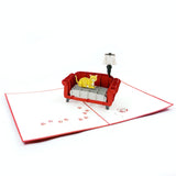 Kitty Couch Pop Up Card