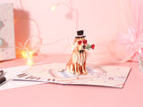 Love Dog Pop Up Card