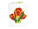Red Tulip Pop Up Card