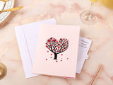 liif love tree 3d greeting lbgt pop up card pride gay anniversary valentines day