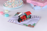 Polar Express Pop Up Card