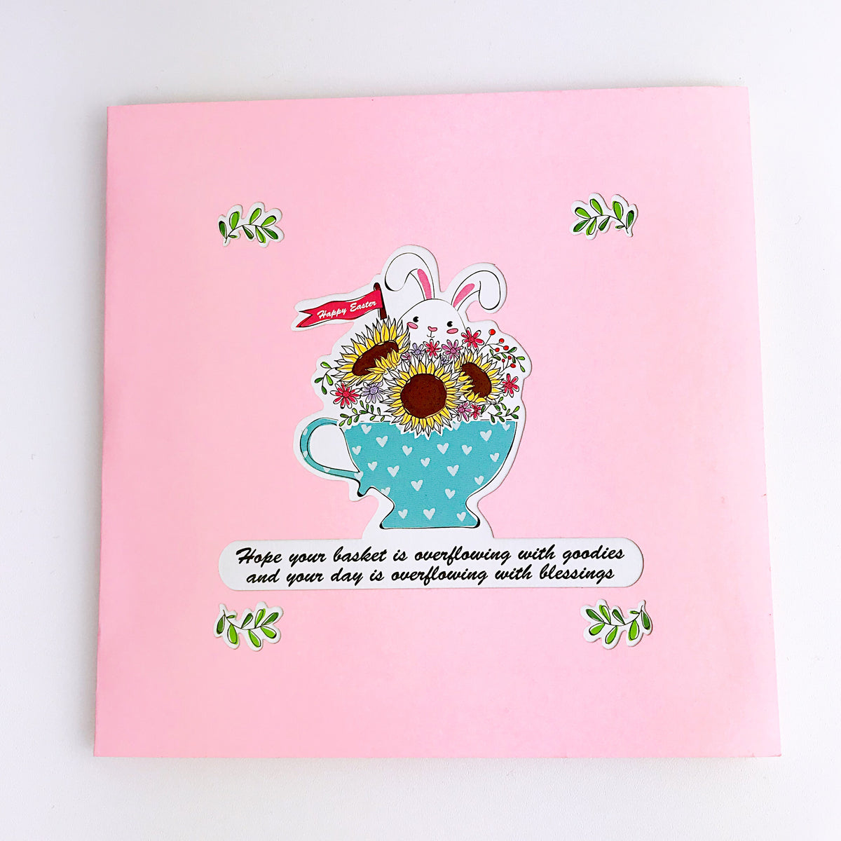 Teacup Bunny Easter Pop UP Card – Liif