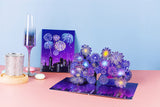liif lovepop firework pop up card 3D greeting holiday new year congratulations NYC July 4th Romantic