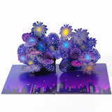 liif lovepop firework pop up card 3D greeting holiday new year congratulations NYC July 4th Romantic
