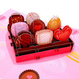 Love Chocolate Pop Up Card