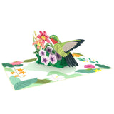 Hummingbird Inspiration Pop Up Card