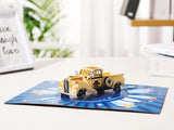 Classic Truck Pop Up Card