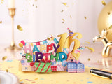 Happy 16th Birthday Pop Up Card