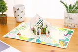Greenhouse Pop Up Card