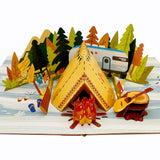 Liif Camping Pop Up Card