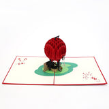 BBQ Steak and Grill 3D Pop Up Card