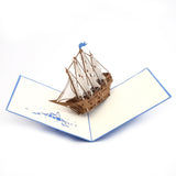 Set Sail Pop Up Card