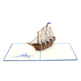 Set Sail Pop Up Card
