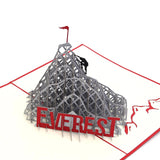 Everest Climb 3D pop up card