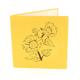 Sunflower Surprise Pop Up Card