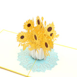 Sunflower Surprise Pop Up Card