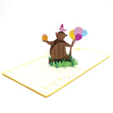 Party Bear Pop Up Card