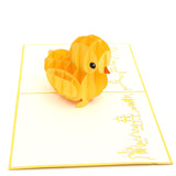 Rubber Duck Pop Up Card