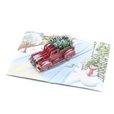 liif 3d greeting pop up christmas card gift lovepop merry happy kids joy peace