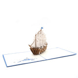 Set Sail Pop Up Card