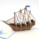 Set Sail Pop Up Card