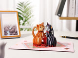 Love Cat Pop Up Card