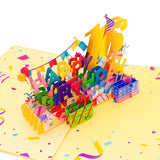 Happy 16th Birthday Pop Up Card