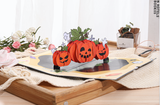 Halloween Pumpkins Pop Up Card