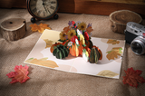 Pumpkin Flower Pop Up Card