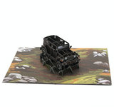 Liif Jeep Wrangle Pop Up Card