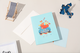 Love Truck Pop Up Card