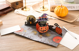 Halloween Black Cat Pop Up Card