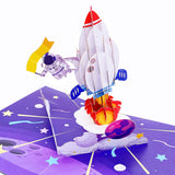 Rocket Ship Pop Up Card