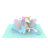 Magic Unicorn Pop Up Card