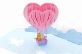 Love Balloon Pop Up Card