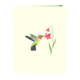 Hummingbird Inspiration Pop Up Card