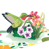 Hummingbird Inspiration Pop Up Card
