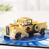 Classic Truck Pop Up Card