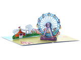 Amusement Park Pop UP Card