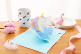 Magic Unicorn Pop Up Card