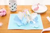 Magic Unicorn Pop Up Card