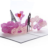 Love Couple Pop Up Card