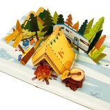 Liif Camping Pop Up Card