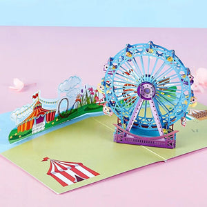 Amusement Park Pop UP Card