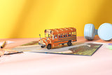 Liif School Bus Pop Up Card