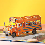 Liif School Bus Pop Up Card